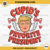 Funny Trump Valentine PNG, Cupid Favorite President PNG