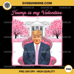 Donald Trump Valentine PNG, Funny Valentines Day Trump Patriotic PNG