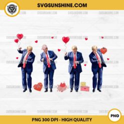 Trump Dance Make Valentine's Great Again PNG, Trump Valentine PNG