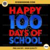 Happy 100 Days Of Schoo PNG, Back To School PNG