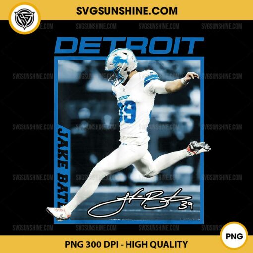 Jake Tee Bates PNG, Detroit Lions PNG