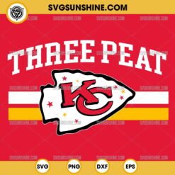 3 Peat Kansas City Chiefs SVG, Chiefs 3 Peat SVG