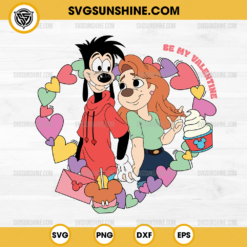 Be My Valentine Max and Roxanne SVG, Max and Roxanne Love SVG, Valentines Day SVG