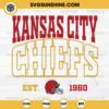 Chiefs SVG, Kansas City Chiefs Est 1960 SVG, Kansas City Champions SVG