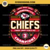 Chiefs Super Bowl LIX Champions PNG, Kansas City Chiefs PNG