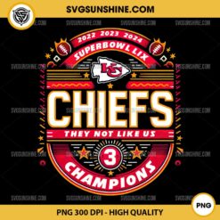 Chiefs Super Bowl LIX Champions PNG, Kansas City Chiefs PNG