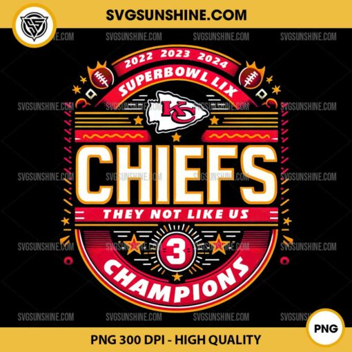 Chiefs Super Bowl LIX Champions PNG, Kansas City Chiefs PNG