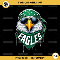 Cool Eagle with Sunglasses PNG, Philadelphia Eagles PNG