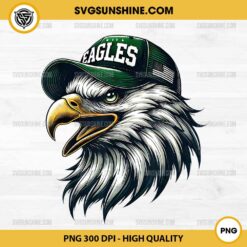 Cool Eagles Flying PNG, Philadelphia Eagles Football PNG File