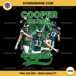 Cooper DeJean Eagles PNG, Philadelphia Eagles Football PNG File