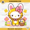 Cute Hello Kitty Bunny PNG, Hello Kitty Easter Bunny PNG