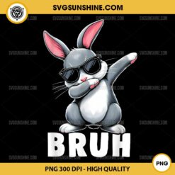 Dabbing Rabbit PNG, Funny Rabbit Bruh PNG