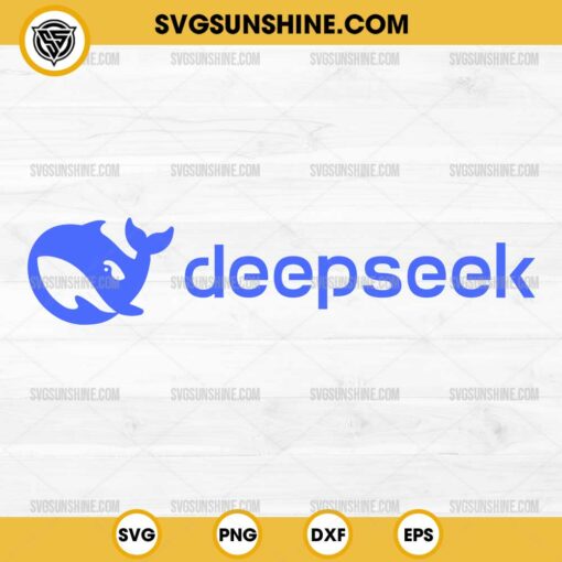 Deepseek Logo SVG PNG File