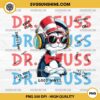 Dr Seuss The Cat In The Hat PNG, Cool Cat With Sunglasses And Headphones PNG