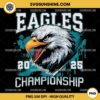 Eagles 2025 Champions PNG, Philadelphia Eagles Superbowl 2025 PNG