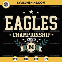 Eagles Championship 2025 SVG PNG, Eagles Super Bowl 2025 SVG, Philadelphia Eagles Super Bowl LIX SVG