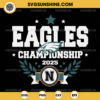 Eagles Championship 2025 SVG, Philadelphia Eagles Super Bowl 2025 Victory SVG