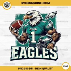 Eagles Mascot PNG, Philadelphia Eagles PNG File Digital Download