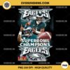 Eagles Super Bowl Champions PNG, Eagles Super Bowl LIX PNG