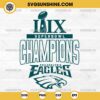 Eagles Super Bowl LIX 2025 Champions SVG, Philadelphia Eagles SVG, Super Bowl LIX SVG