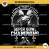 Eagles Super Bowl LIX Champions PNG, Philadelphia Eagles Football PNG