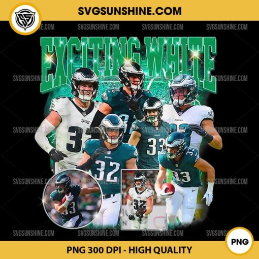 Exciting Whites Eagles PNG, Philadelphia Eagles Football PNG