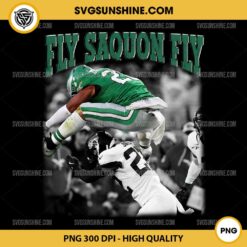 Fly Saquon Fly Eagles Barkley PNG, Saquon Barkley PNG