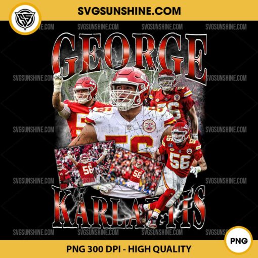 George Karlaftis PNG, Kansas City Chiefs PNG