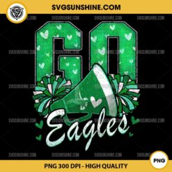 Go Cheer Eagles PNG, Philadelphia Eagles football PNG, Go Eagles PNG