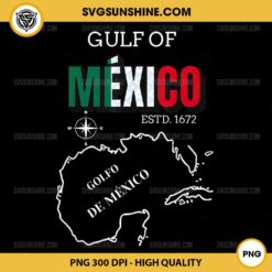 Gulf of Mexico 1672 PNG, Historic Map PNG, Gulf of Mexico Forever PNG