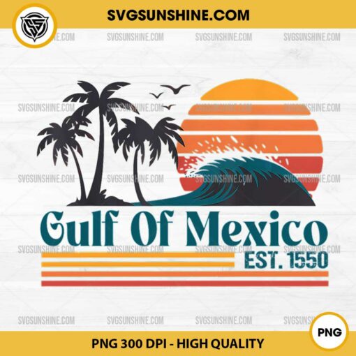 Gulf of Mexico EST 1550 PNG, Mexico Wave PNG