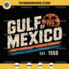 Gulf of Mexico Est 1550 SVG, Retro Vintage Beach SVG