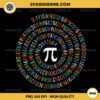 Happy Pi Day PNG, Funny Pi Day PNG, Spiral Pi Math 3.14 PNG