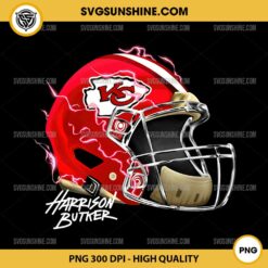 Harrison Butker Helmets PNG, NFL Kansas City Chief PNG