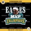 Jalen Hurts MVP Super Bowl LIX Champions PNG, Jalen Hurts Philadelphia Eagles PNG