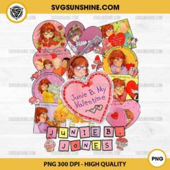 Junie B My Valentime PNG, Junie B Jones My Valentine PNG, Junie B Jones PNG, Teacher Valentine PNG