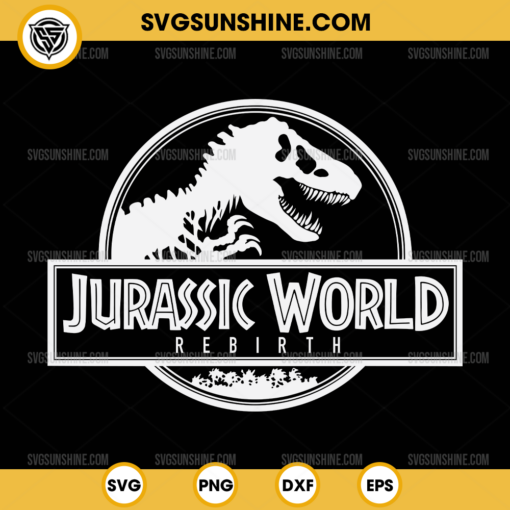 Jurassic World Rebirth Logo SVG, Jurassic World Rebirth 2025 SVG