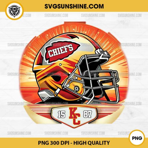 Kansas City Chiefs Helmet PNG, Kansas City Chiefs Football PNG