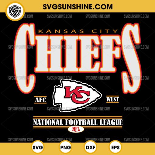 Kansas City Chiefs NFL SVG, Kansas City Chiefs AFC Champions SVG, Super Bowl LIX SVG