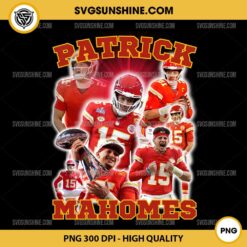 Kansas City Chiefs Patrick Mahomes PNG, Super Bowl Champions PNG