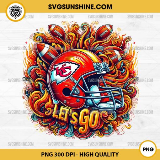 Let's Go KC Chiefs PNG, Kansas City Chiefs Football PNG, KC Chiefs Helmet PNG