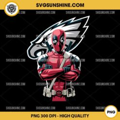 Marvel Deadpool Philadelphia Eagles PNG Sublimation