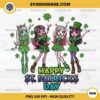 Monster High Dolls Happy St Patricks Day PNG