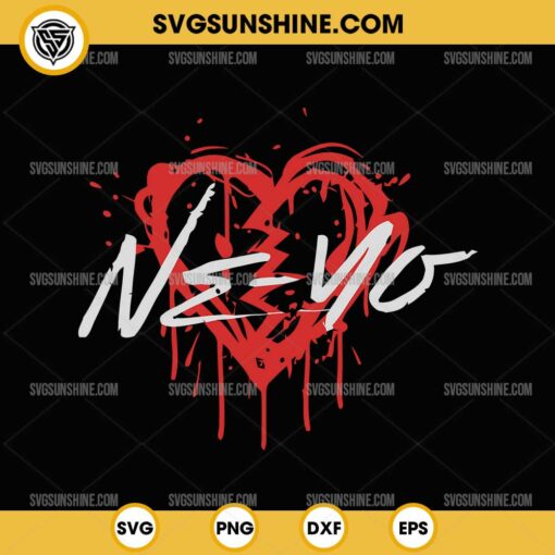 Ne Yo Heart Broken SVG File