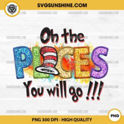 Oh the places you'll go by Dr. Seuss PNG