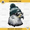 Philadelphia Eagles Mascot PNG File, Cool Eagles with Sunglasses PNG File