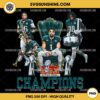 Philadelphia Eagles Super Bowl Champions LIX PNG, Jalen Hurts 1 MVP PNG