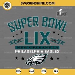 Philadelphia Eagles Super Bowl LIX SVG, Super Bowl 2025 SVG