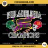 Philadelphia Super Bowl LIX Champions PNG, Philadelphia Eagles 2025 Champions PNG