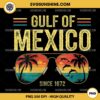 Retro Gulf of Mexico PNG, Beach Since 1672 PNG